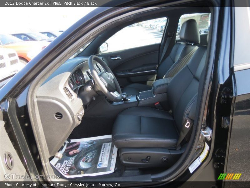 Pitch Black / Black 2013 Dodge Charger SXT Plus
