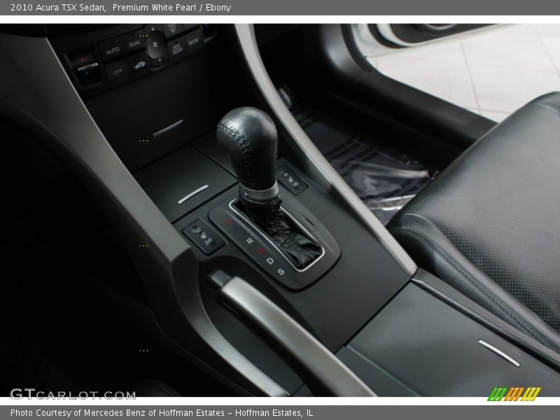 Premium White Pearl / Ebony 2010 Acura TSX Sedan