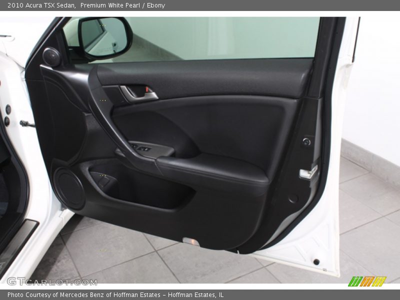 Premium White Pearl / Ebony 2010 Acura TSX Sedan