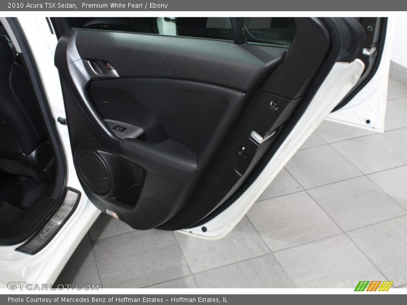 Premium White Pearl / Ebony 2010 Acura TSX Sedan