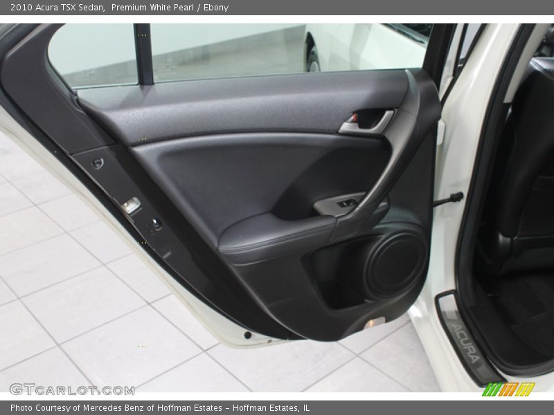 Premium White Pearl / Ebony 2010 Acura TSX Sedan