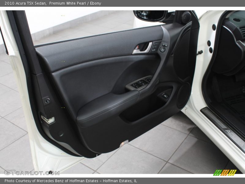 Premium White Pearl / Ebony 2010 Acura TSX Sedan