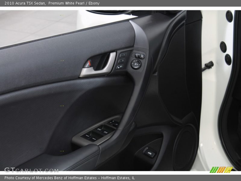 Premium White Pearl / Ebony 2010 Acura TSX Sedan