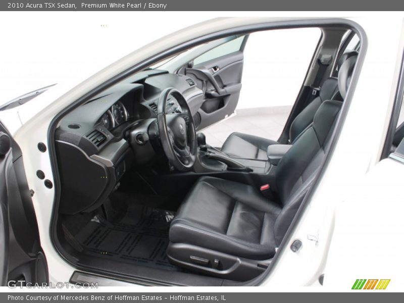 Premium White Pearl / Ebony 2010 Acura TSX Sedan