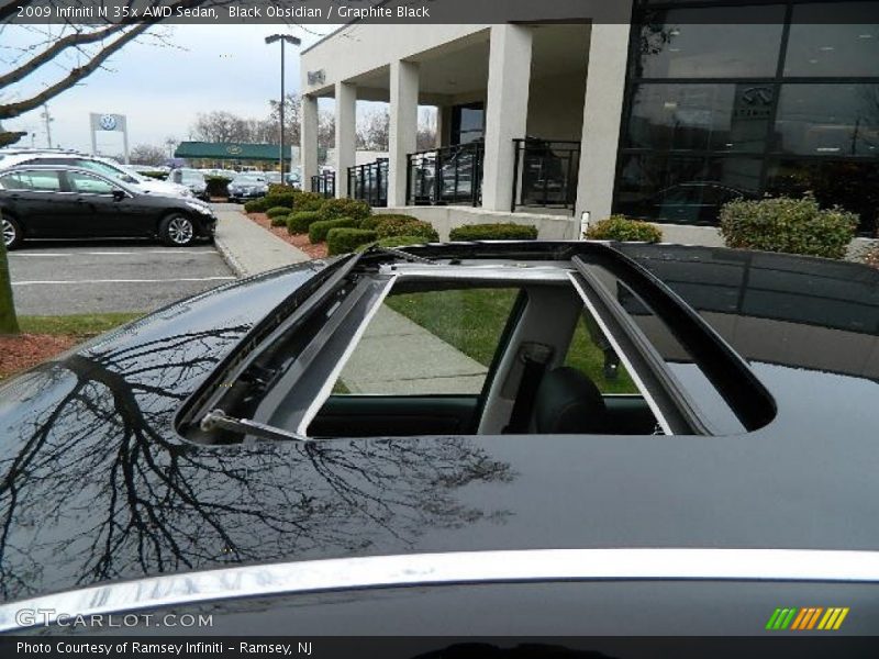 Black Obsidian / Graphite Black 2009 Infiniti M 35x AWD Sedan