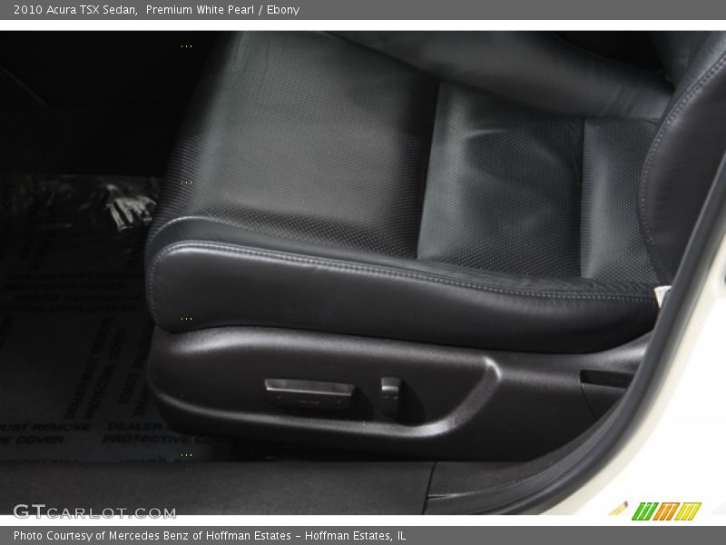 Premium White Pearl / Ebony 2010 Acura TSX Sedan