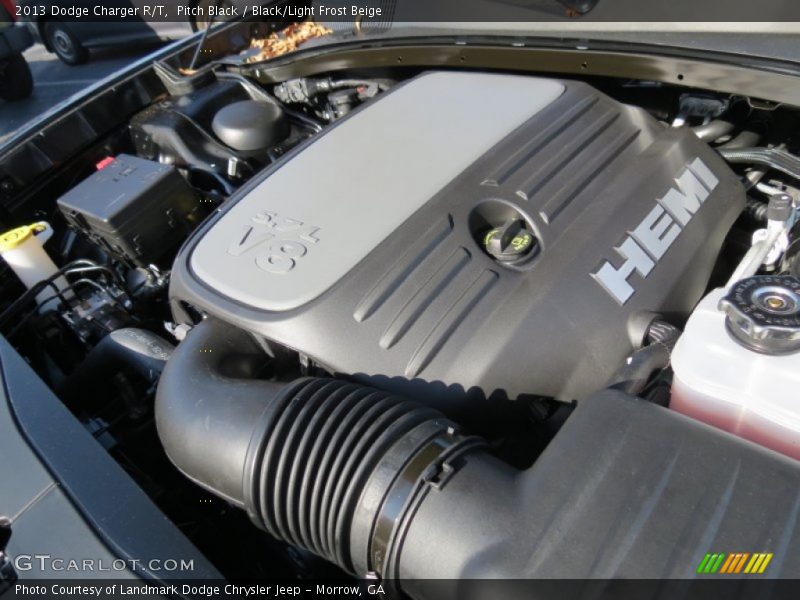 Pitch Black / Black/Light Frost Beige 2013 Dodge Charger R/T