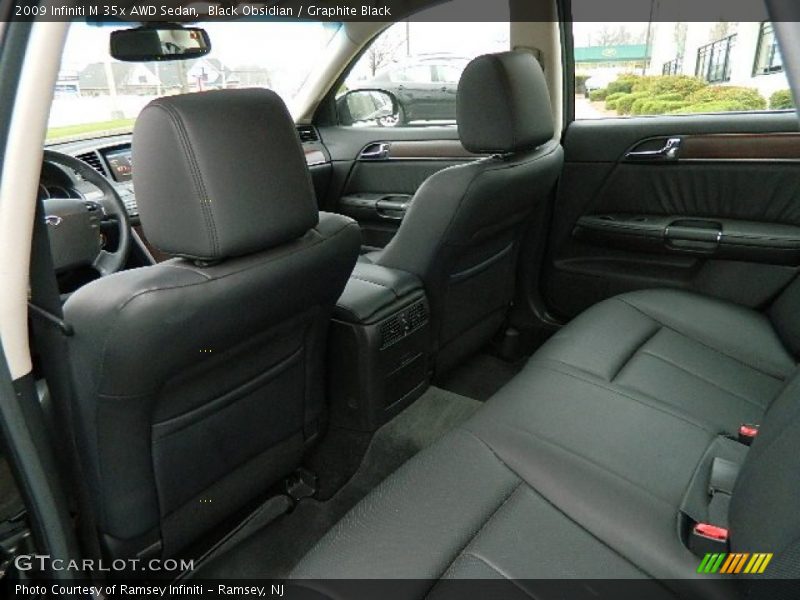 Black Obsidian / Graphite Black 2009 Infiniti M 35x AWD Sedan