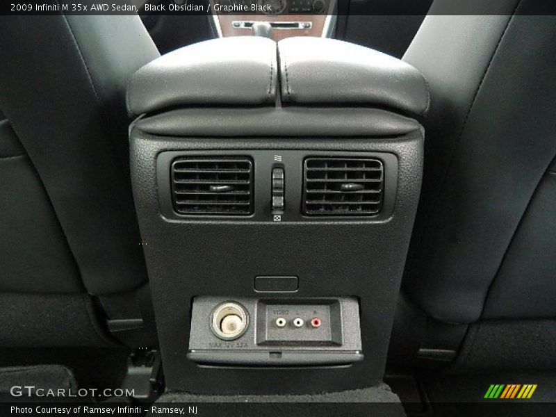 Black Obsidian / Graphite Black 2009 Infiniti M 35x AWD Sedan