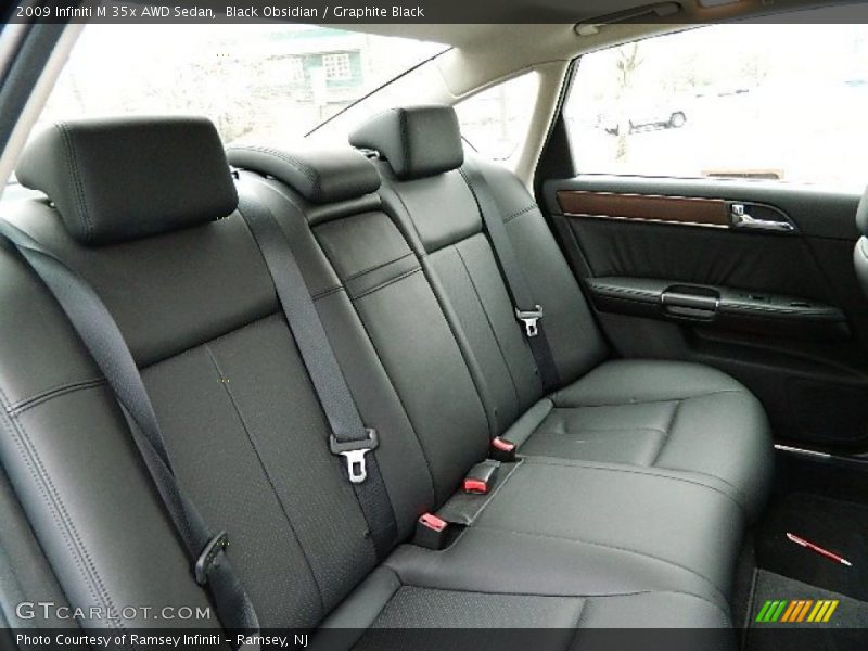 Black Obsidian / Graphite Black 2009 Infiniti M 35x AWD Sedan