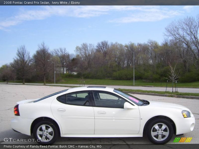 Ivory White / Ebony 2008 Pontiac Grand Prix Sedan