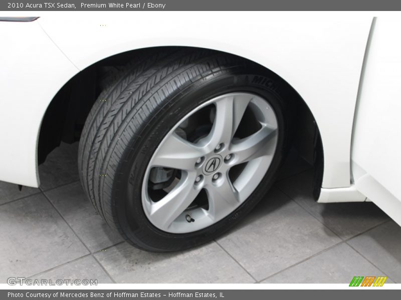Premium White Pearl / Ebony 2010 Acura TSX Sedan
