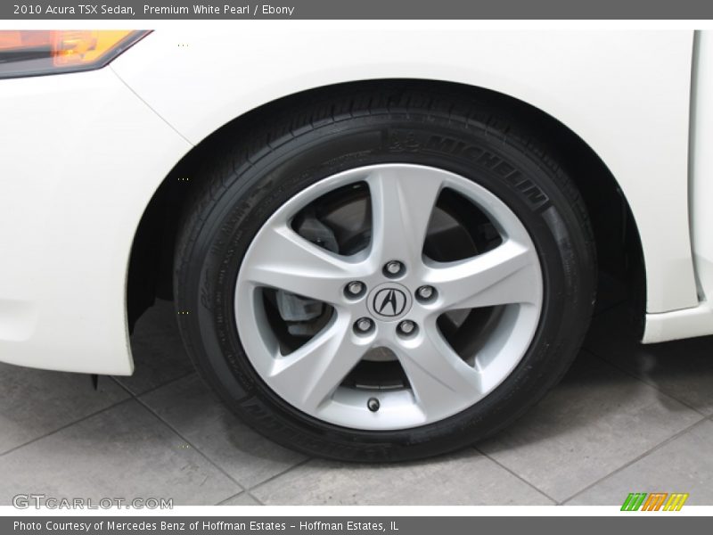 Premium White Pearl / Ebony 2010 Acura TSX Sedan