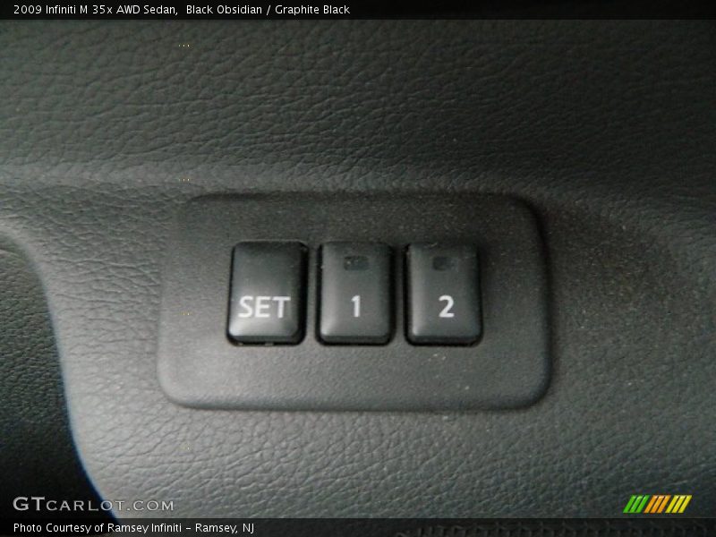 Black Obsidian / Graphite Black 2009 Infiniti M 35x AWD Sedan