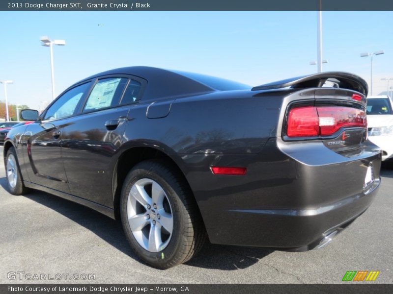 Granite Crystal / Black 2013 Dodge Charger SXT
