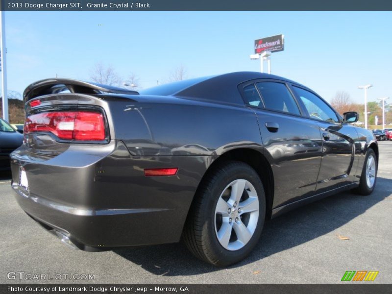 Granite Crystal / Black 2013 Dodge Charger SXT