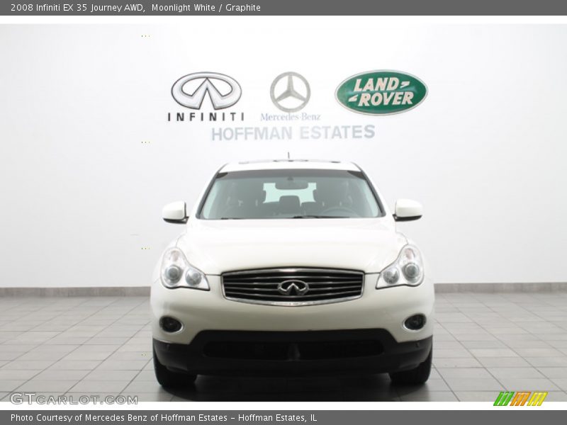 Moonlight White / Graphite 2008 Infiniti EX 35 Journey AWD