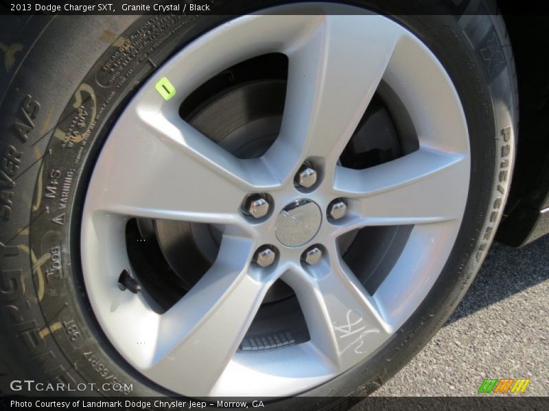 Granite Crystal / Black 2013 Dodge Charger SXT