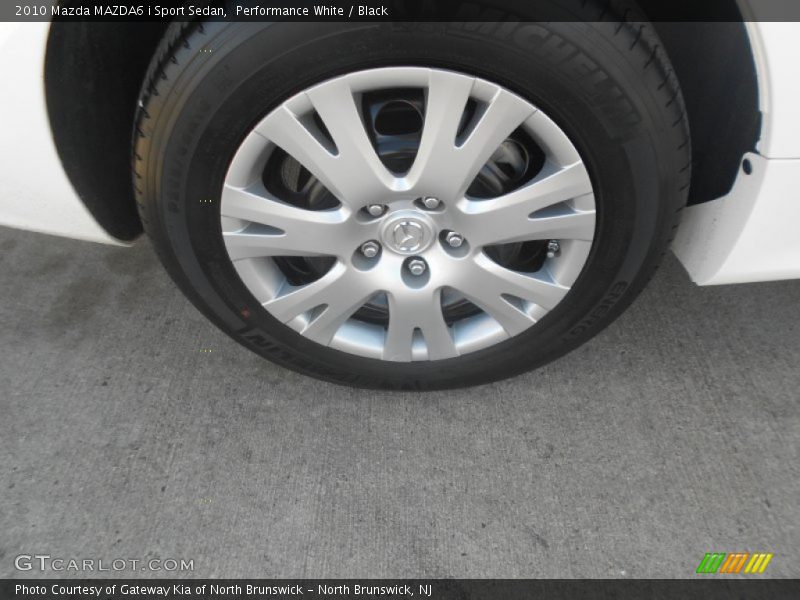 Performance White / Black 2010 Mazda MAZDA6 i Sport Sedan