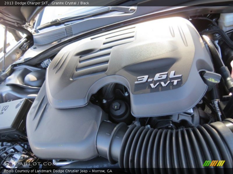 Granite Crystal / Black 2013 Dodge Charger SXT