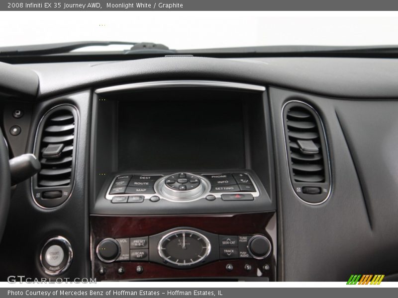 Moonlight White / Graphite 2008 Infiniti EX 35 Journey AWD