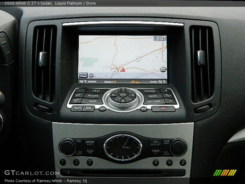 Liquid Platinum / Stone 2009 Infiniti G 37 x Sedan