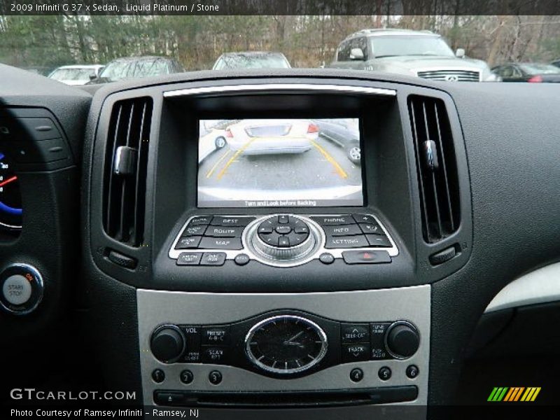 Liquid Platinum / Stone 2009 Infiniti G 37 x Sedan