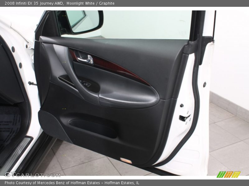 Moonlight White / Graphite 2008 Infiniti EX 35 Journey AWD