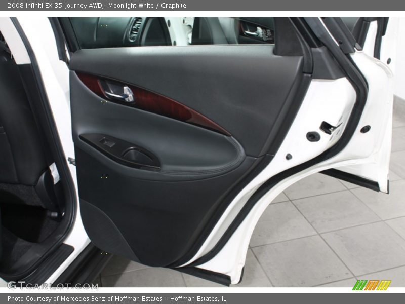 Moonlight White / Graphite 2008 Infiniti EX 35 Journey AWD