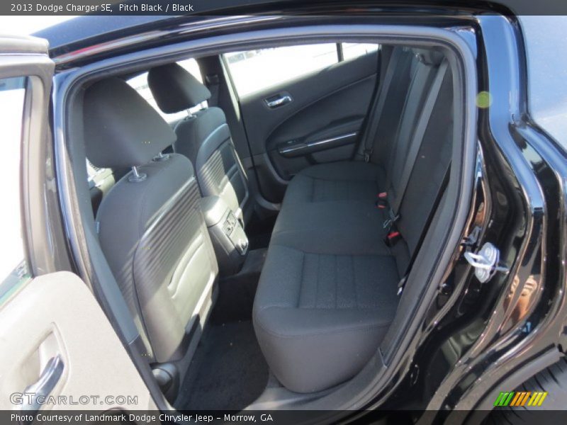 Pitch Black / Black 2013 Dodge Charger SE