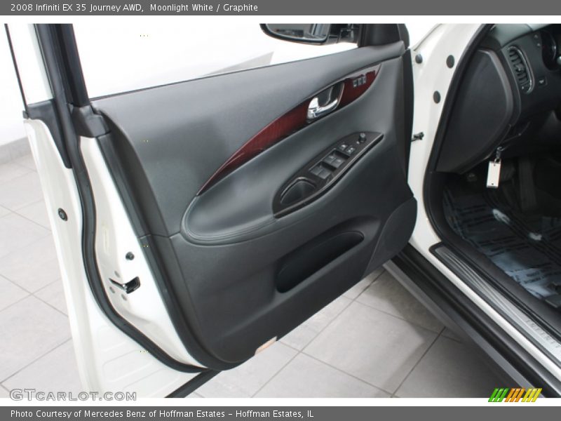 Moonlight White / Graphite 2008 Infiniti EX 35 Journey AWD