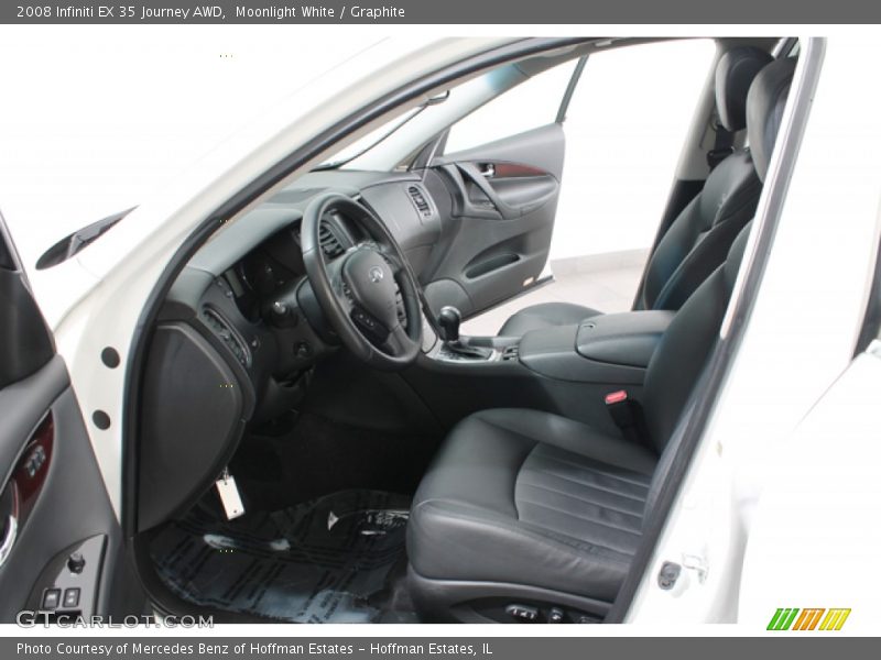 Moonlight White / Graphite 2008 Infiniti EX 35 Journey AWD