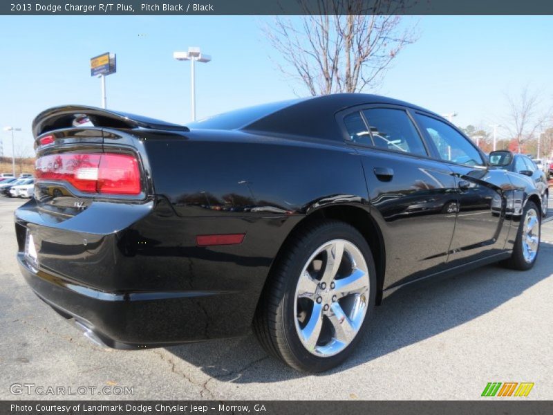Pitch Black / Black 2013 Dodge Charger R/T Plus