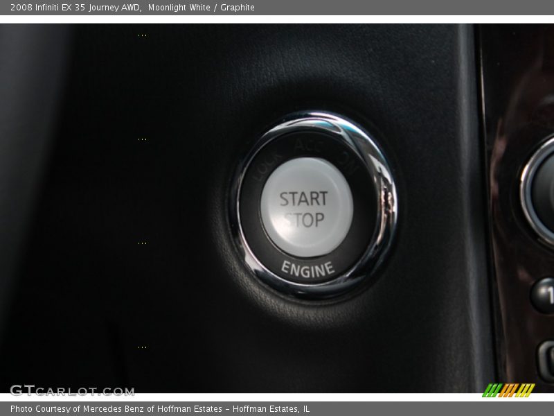 Moonlight White / Graphite 2008 Infiniti EX 35 Journey AWD