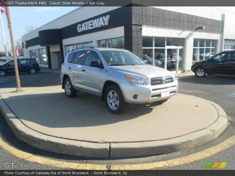 Classic Silver Metallic / Ash Gray 2007 Toyota RAV4 4WD