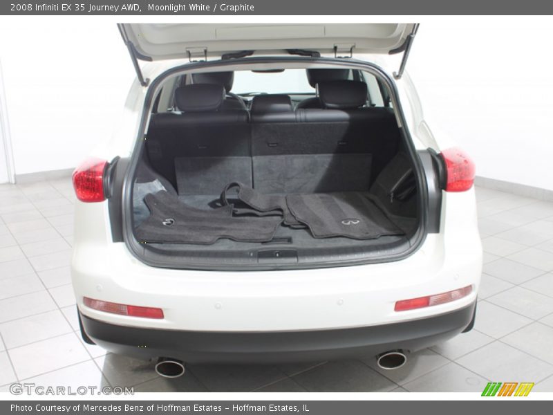 Moonlight White / Graphite 2008 Infiniti EX 35 Journey AWD