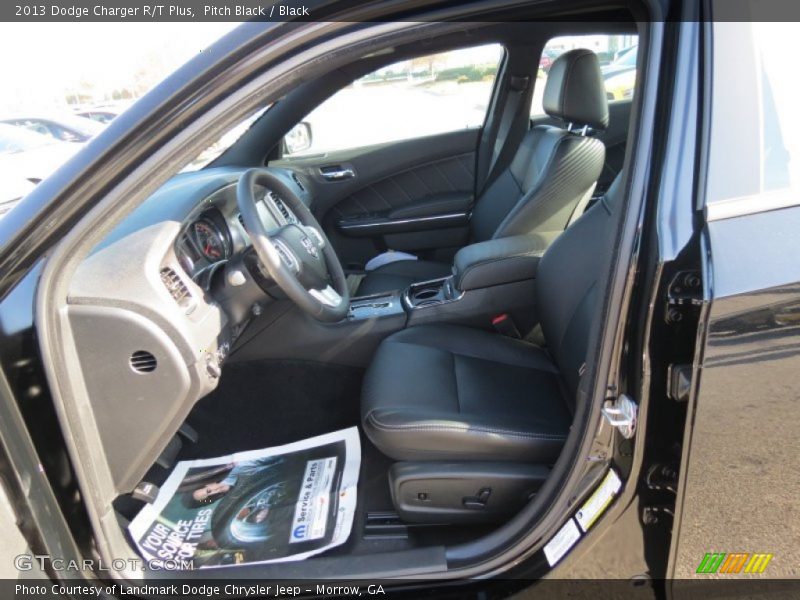 Pitch Black / Black 2013 Dodge Charger R/T Plus