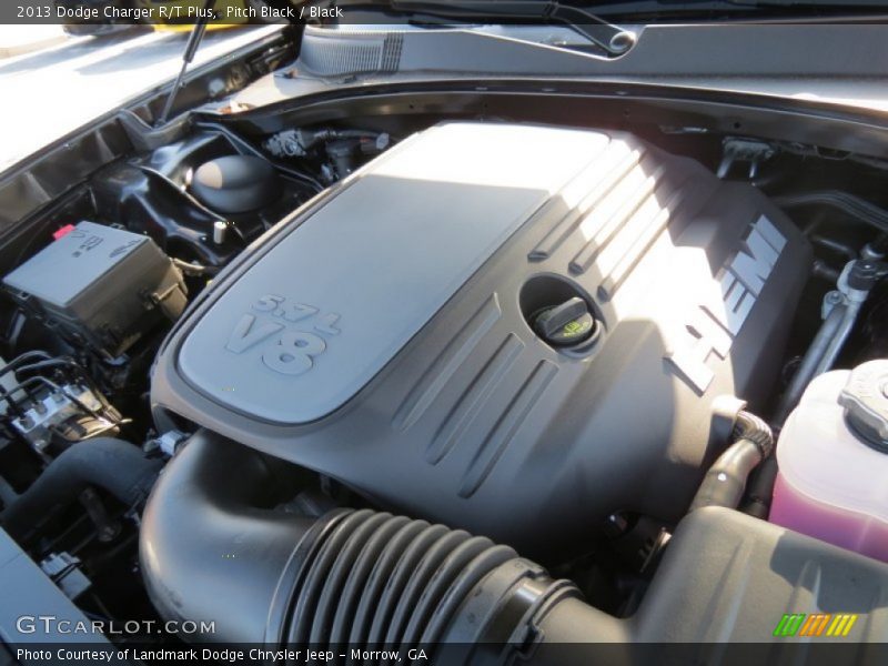 Pitch Black / Black 2013 Dodge Charger R/T Plus