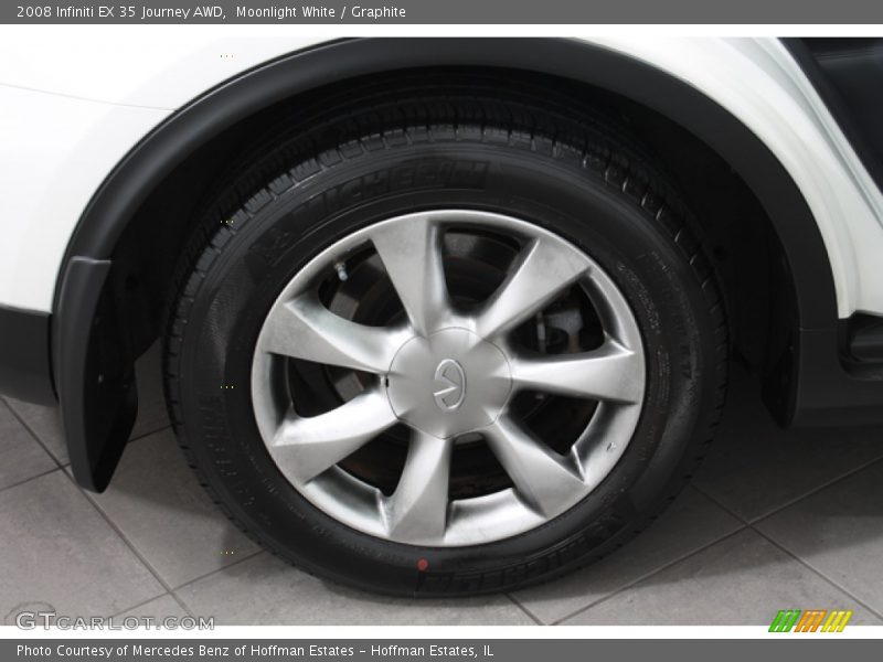 Moonlight White / Graphite 2008 Infiniti EX 35 Journey AWD