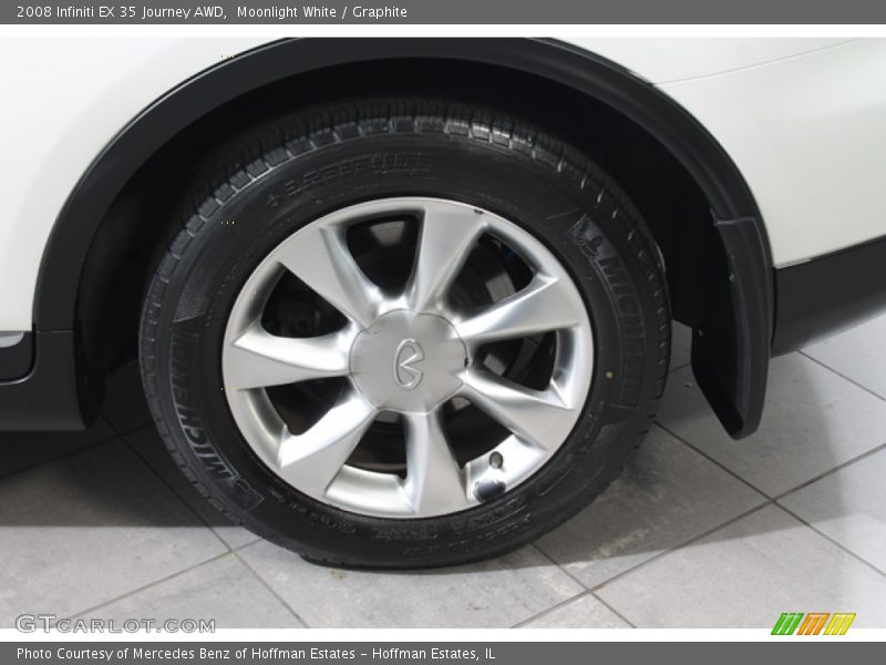 Moonlight White / Graphite 2008 Infiniti EX 35 Journey AWD