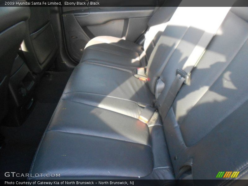 Ebony Black / Black 2009 Hyundai Santa Fe Limited