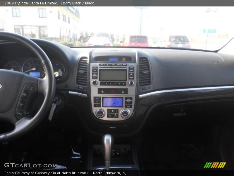 Ebony Black / Black 2009 Hyundai Santa Fe Limited