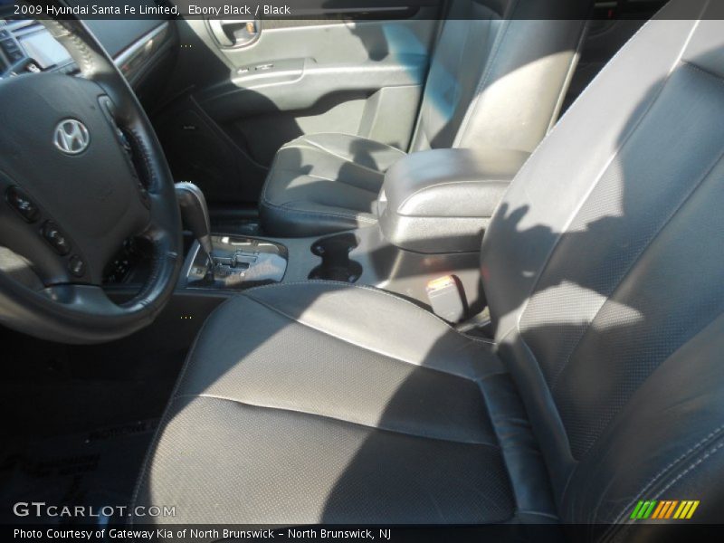 Ebony Black / Black 2009 Hyundai Santa Fe Limited