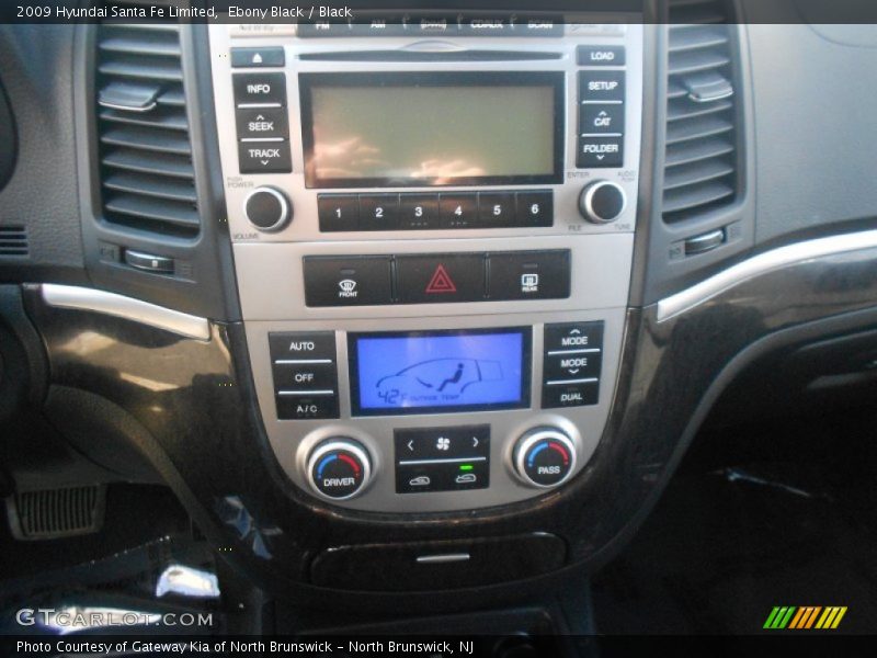 Ebony Black / Black 2009 Hyundai Santa Fe Limited