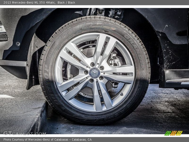 Black / Black 2013 Mercedes-Benz ML 350 4Matic