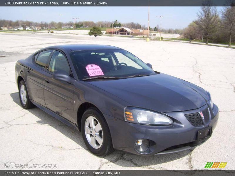 Dark Slate Metallic / Ebony 2008 Pontiac Grand Prix Sedan
