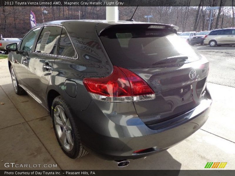 Magnetic Gray Metallic / Light Gray 2013 Toyota Venza Limited AWD
