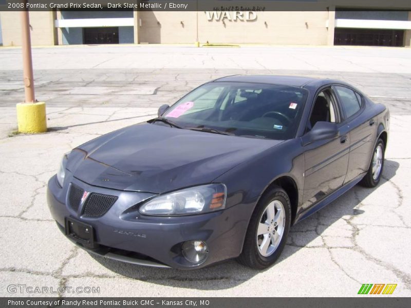 Dark Slate Metallic / Ebony 2008 Pontiac Grand Prix Sedan