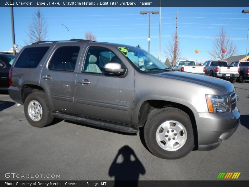 Graystone Metallic / Light Titanium/Dark Titanium 2012 Chevrolet Tahoe LT 4x4