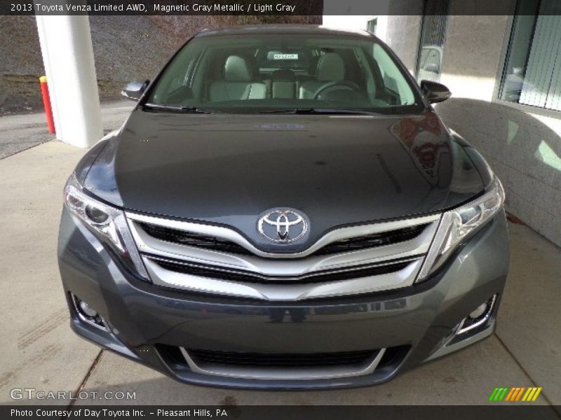 Magnetic Gray Metallic / Light Gray 2013 Toyota Venza Limited AWD